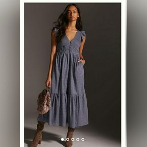 Anthropologie Peregrine Midi Dress
